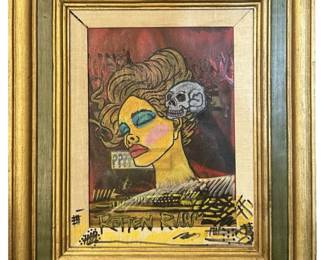 Signed Rotten Russ Interactive Mixed Media