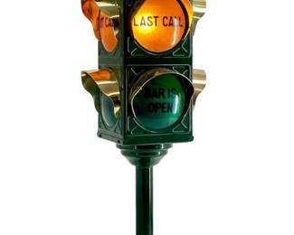 1960’s B&B Traffic Light Bar Lamp