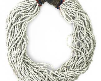 32 Strand Native American Bead Necklace