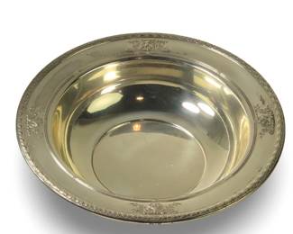Hardy & Hayes Engraved Sterling Silver Bowl