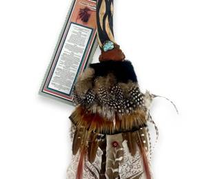 Native American Prayer-Feather Fan