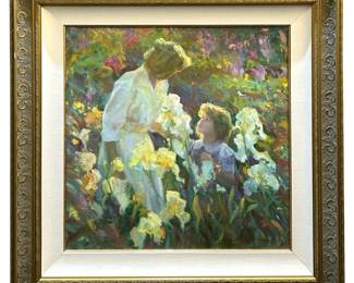 Signed Don Hatfield Original Oil on Canvas