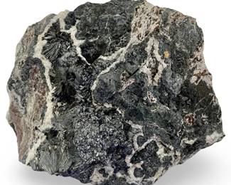 Natural Moroccan Stibnite Crystal Cluster