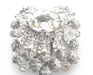 Classic Eisenberg Original Rhinestone Fur Clip