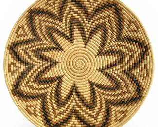 Hand Woven Native American Basket Tray