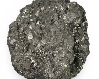 Large Natural Raw Pyrite Cluster Stone