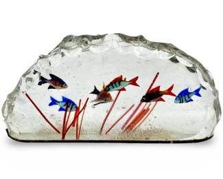 Murano Art Glass Aquarium Sculpture