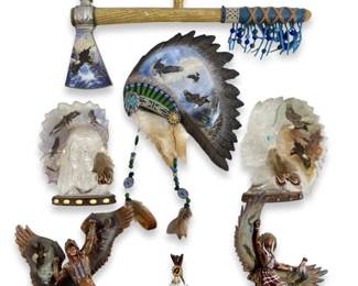 7pc Bradford Exchange Native American Collectibles