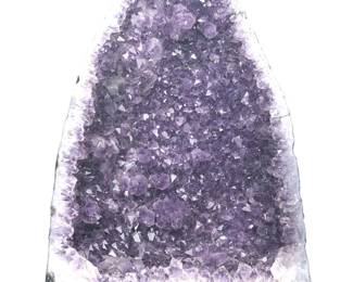 Large Amethyst Cathedral Crystal Geode Specimen