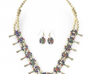 Unparalleled Double Sided Sterling Squash Blossom