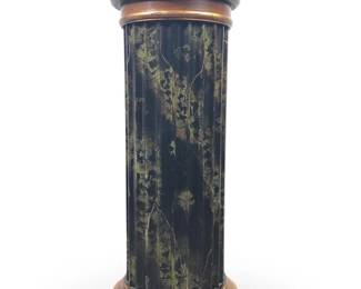 Neoclassical Style Hand Painted Octagon Pedestal