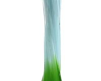 Jack in the Pulpit Calla Lily Art Glass Vase
