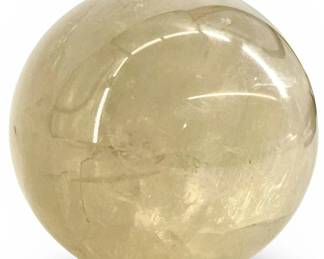 Polished Citrine Sphere