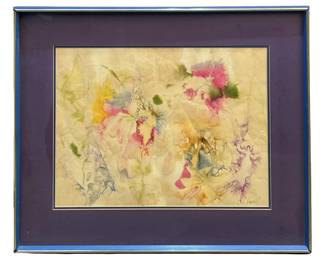 Signed D.L. Powell Original Watercolor Painting