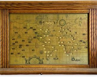 1959 Howard Miller World Time Clock