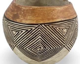 Old Native American Ceramic Acoma Pottery