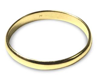 10KT Yellow Gold Men’s Wedding Band