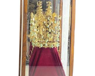Small Korean Golden Crown Display Stilla Dynasty
