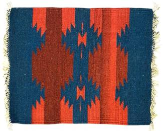 Small Geometric Design Zapotec Tapestry