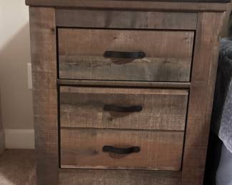 Ashley Furniture nightstand $100  - 24"w x 29.5"h x 16"d