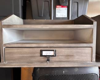 Desk Organizer - $25.00 - 18.25"w x 18"d x 22"h