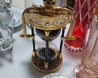 Franklin Mint Nautical Hour Glass