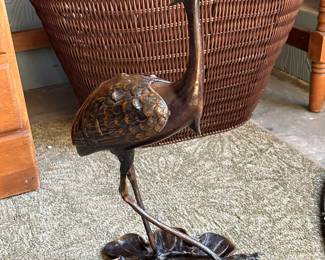 Bronze Crane 