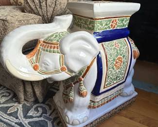 Elephant Garden Stool (2 available)