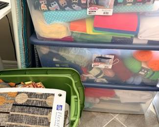 Yarn, Fabric, Upholstery Samples - Quilting Supplies