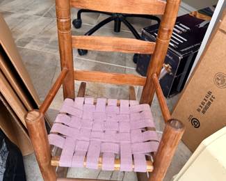 Vintage Child's Rocking Chair