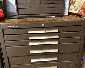 Vintage Kennedy 7-Drawer 27" Roller Tool Cabinet