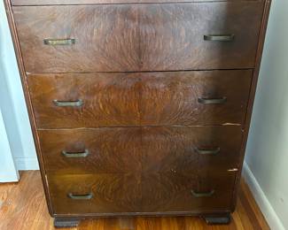 Art Deco waterfall dresser,