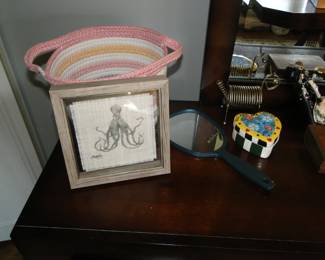 Octopus framed print