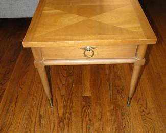 Another Mid Century Modern side table. Smaller and of a different shape.