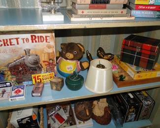 Vintage games and other fun vintage and scary items