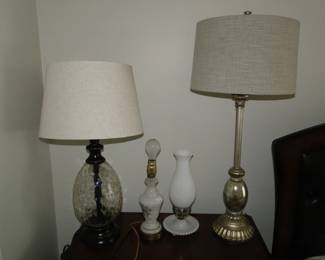 All types of lamps