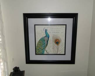 Peacock print. For all you peacock lovers out there