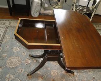 Twist to open, to reveal hidden storage