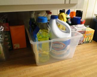Cleaning supplies