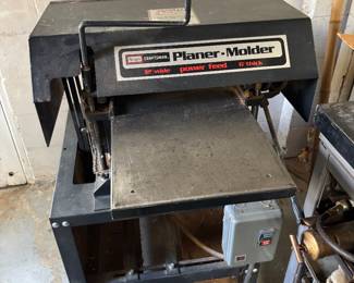 Planer molder
