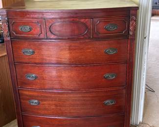 Mahogany chest