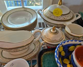 63 Pc. Set of Minton Aragon China  $995