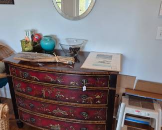 Decorated Oriental chest