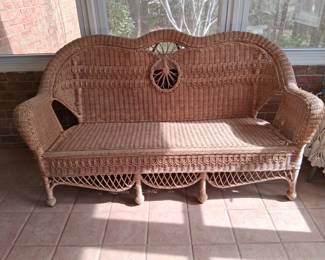Wicker Outdoor Sofa