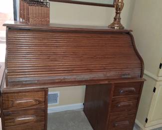 Roll Top Desk Bradford Oak