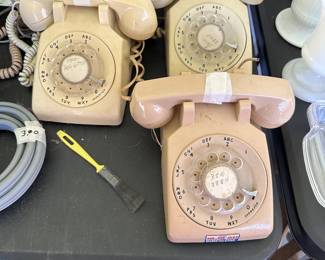 vintage telephones