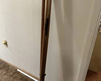 Vintage wooden tripod