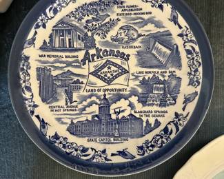 Arkansas Collectors Plate