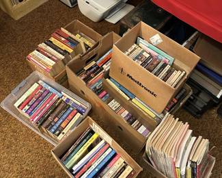 books, many, many more