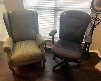 Wingback Recliner & Ergonomic Office Chair